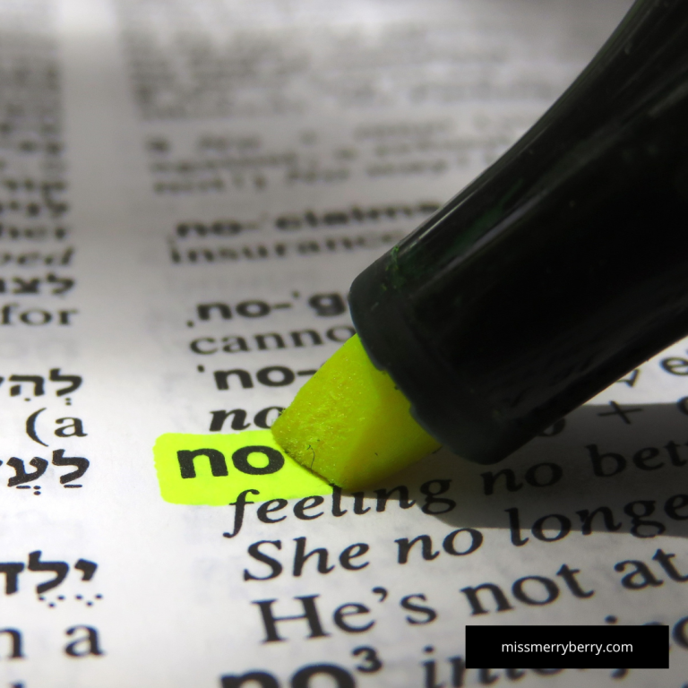 Why God Sometimes Tell Us No